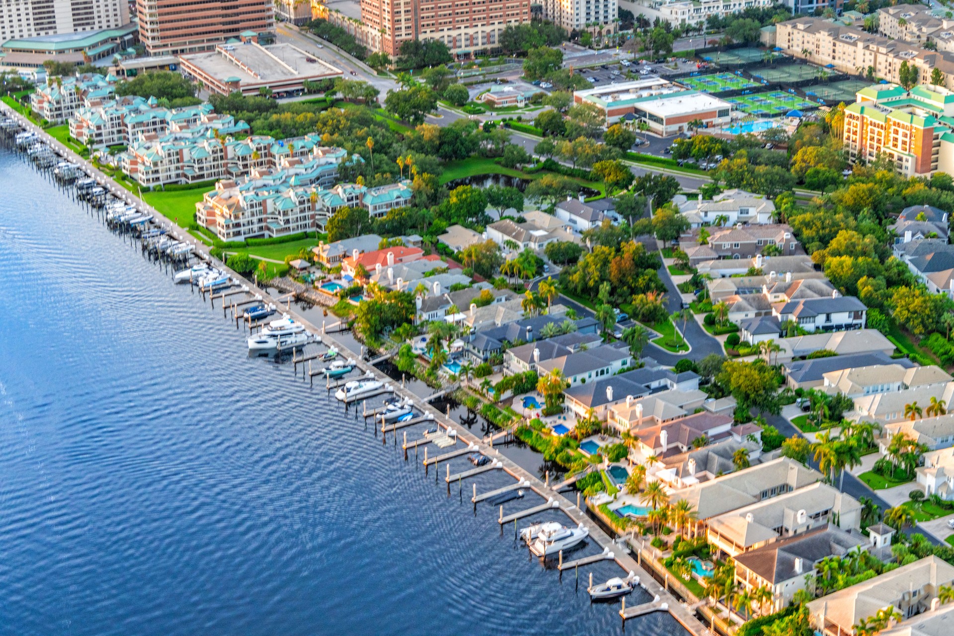 Residential Waterfront Tampa Homes